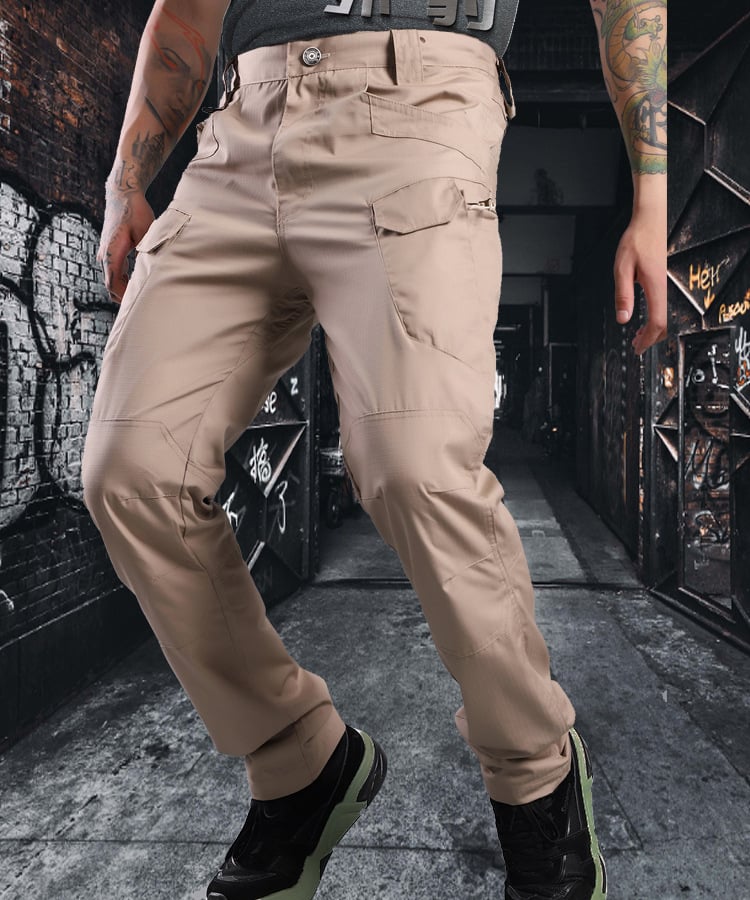 Waterproof Men's Wear-Resistant Plaid Overalls